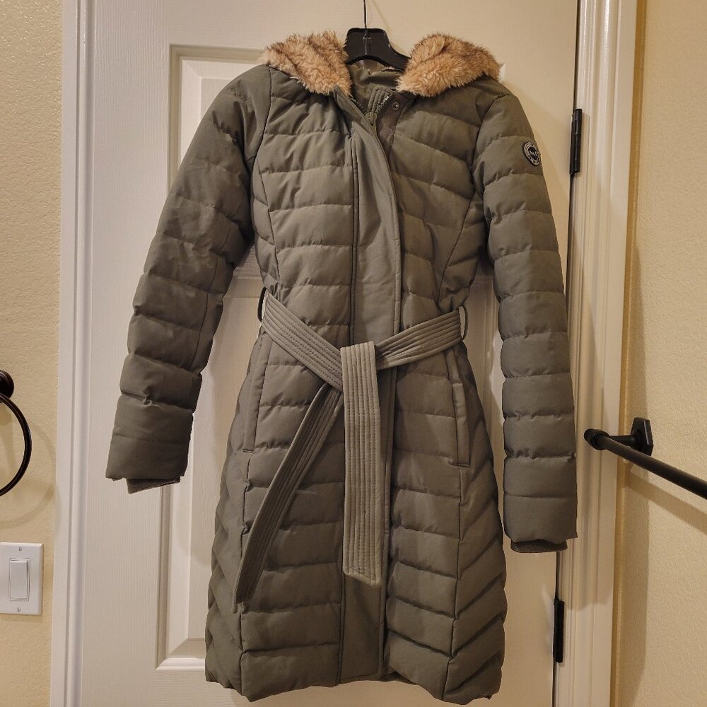 Abercrombie & Fitch Long Puffer Jacket